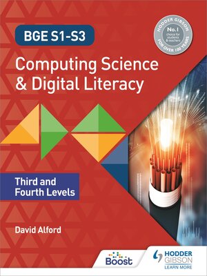 cover image of BGE S1-S3 Computing Science and Digital Literacy